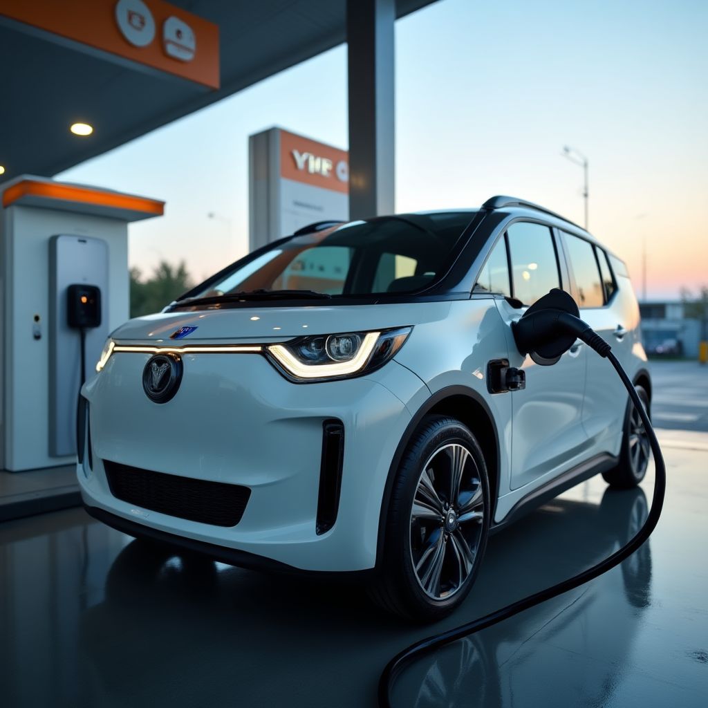 Estación de carga para vehículos eléctricos de YPF